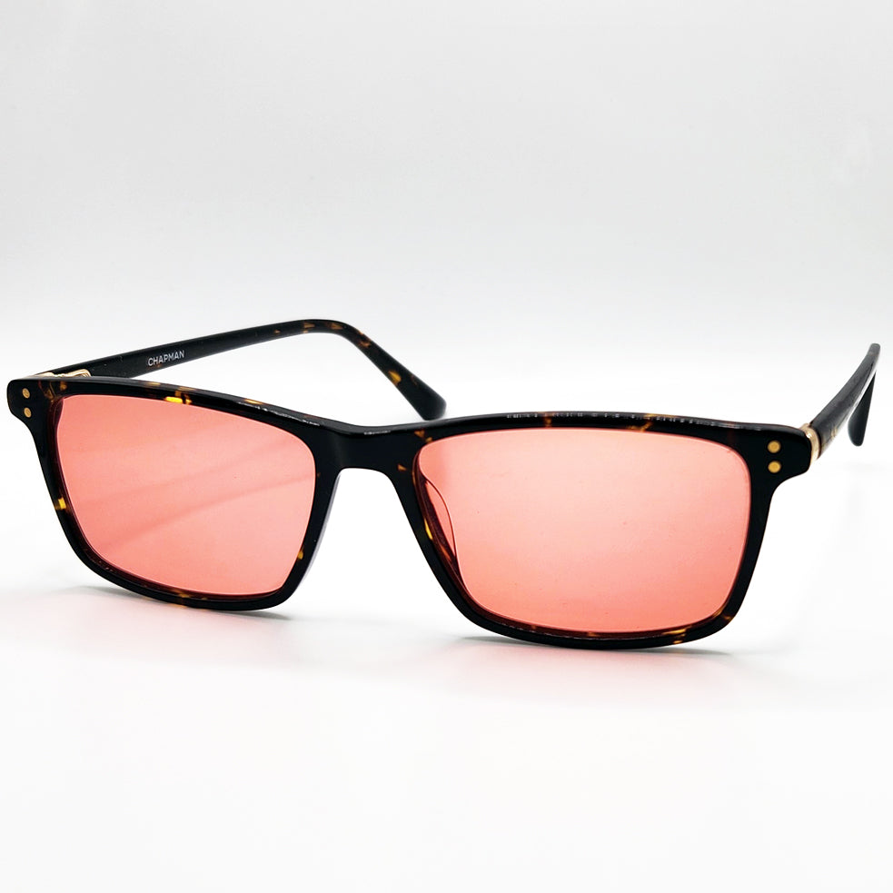 Ladies tortoise FL-41 glasses 3022 C6 front view