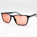 Men's black FL-41 glasses 8861 C1 front view