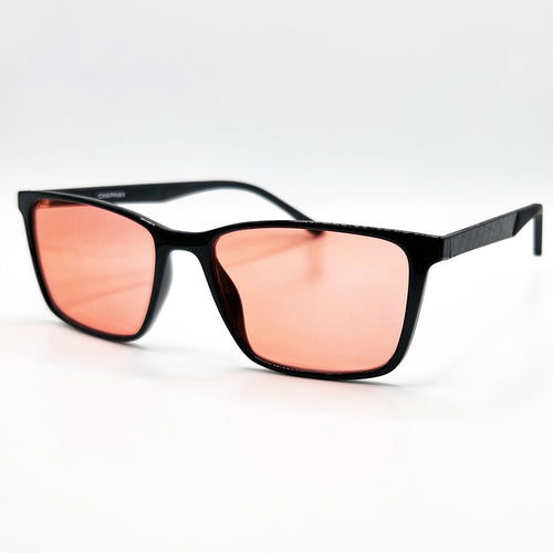 Men's black FL-41 glasses 8861 C1 front view
