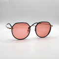 Ladies FL-41 Glasses | Geometric | TiT 8021 C1 | Black & Gold