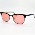 Ladies tortoise gray cat-eye FL-41 glasses F8765 C1 front view