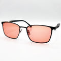 Men's black FL-41 glasses TIT 91059 C02 front view