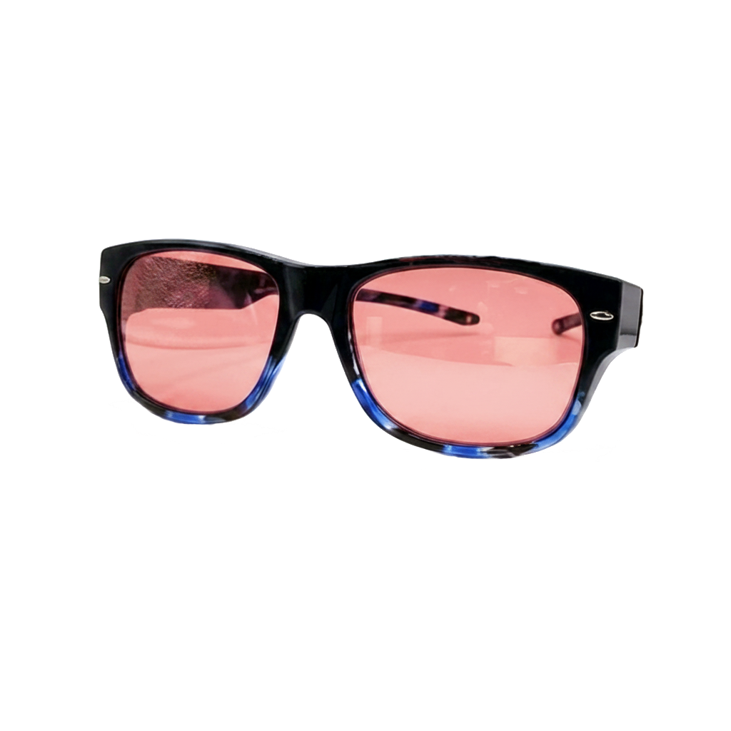 Cool Classic 004 | Navy Fade | FL-41 Overfit Glasses